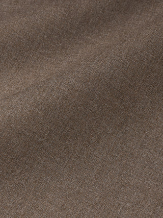 Essential Overshirt Saddle Brown Melange