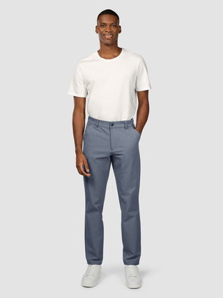Essential Pants Regular Storm Blue Melange