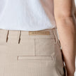 Essential Pants Straight Toffee Check