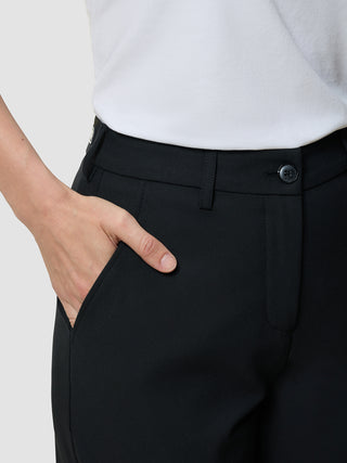 Essential Pants Straight Black