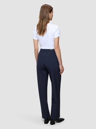 Essential Pants Straight Midnight Blue