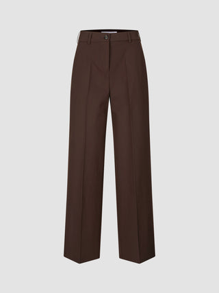 Women's Essential Pants Wide Espresso