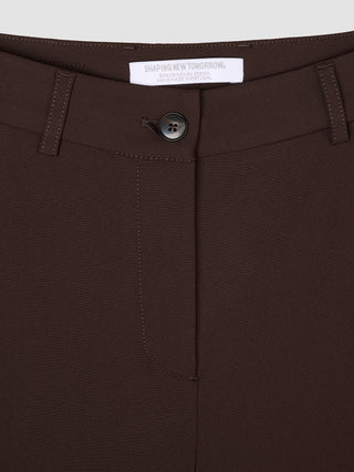 Women's Essential Pants Wide Espresso