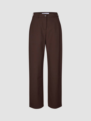 Women's Essential Pants Straight Espresso