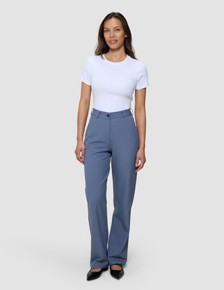 Women's Essential Pants Straight Frost Blue