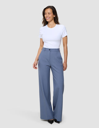 Women's Essential Pants Wide Frost Blue