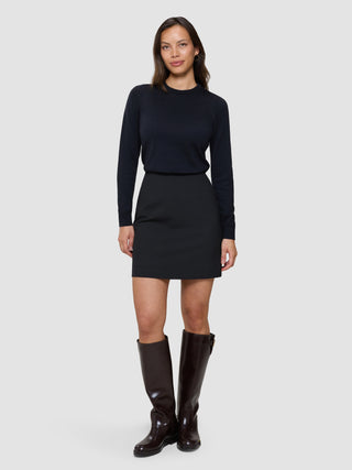 Women's Essential Short Skirt Black