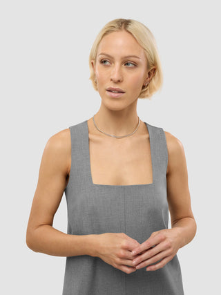 Women's Essential Spencer Dress Cloud Grey