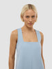 Women's Essential Spencer Dress Sky Blue Melange