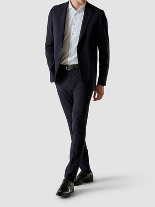 Essential Suit Pants Regular Midnight Blue