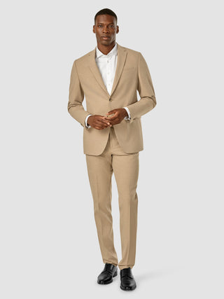 Essential Suit Pants Regular Sand Grain