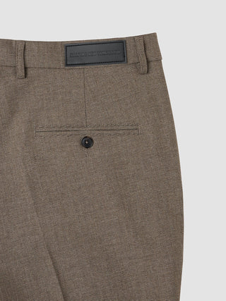 Essential Suit Pants Relaxed Fit Almond