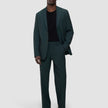 Essential Suit Pants Relaxed Fit Pine Green