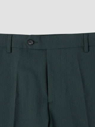 Essential Suit Pants Relaxed Fit Pine Green