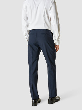 Essential Suit Pants Regular Navy Melange