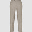 Essential Suit Pants Relaxed Fit Beige Melange
