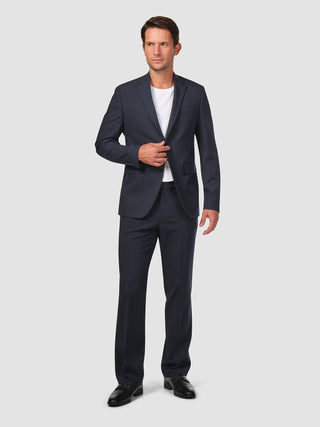 Essential Suit Pants Relaxed Fit Midnight Blue