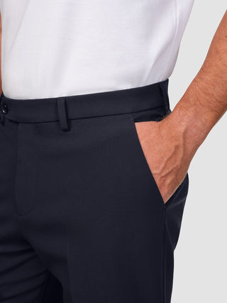 Essential Suit Pants Relaxed Fit Midnight Blue