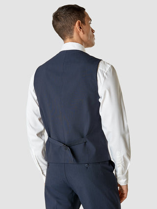 Essential Vest Navy Melange