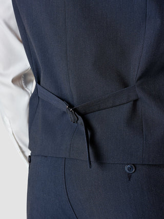 Essential Vest Navy Melange