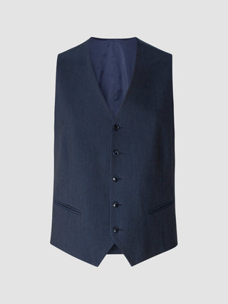 Essential Vest Navy Melange