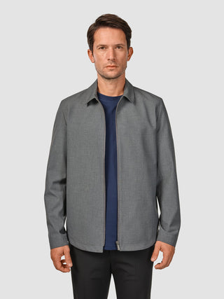 Essential Jacket Dark Grey Melange