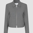 Essential Set Short Zip Jacket & Wide Pants