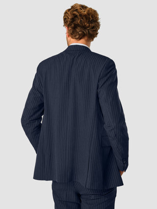 Essential Suit Navy Pinstripe