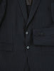 Essential Blazer Regular Navy Pinstripe