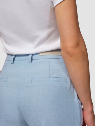 Essential Pants Tapered Sky Blue Melange