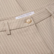 Essential Suit Island Sand Pinstripe Fitted Blazer & Straight Pants
