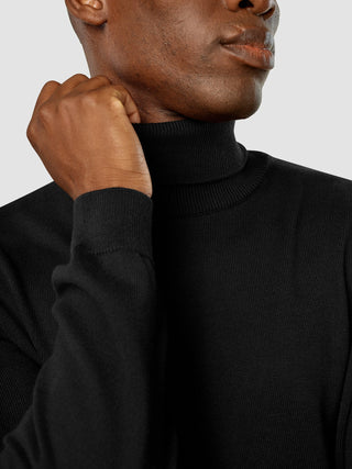 Everyday Knit Turtleneck Black