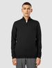 Everyday Knit Half Zip Black