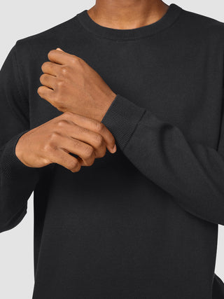 Everyday Knit Crewneck Black