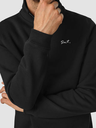 Everyday Half Zip Black
