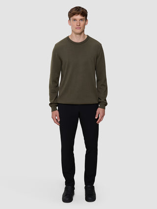 Everyday Knit Crewneck Nightfall Green