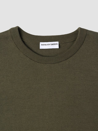 Everyday Knit Crewneck Nightfall Green