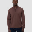 Everyday Knit Half Zip Espresso