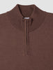 Everyday Knit Half Zip Espresso