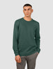 Everyday Knit Crewneck Shadow Green