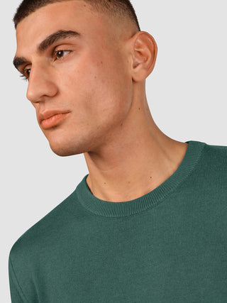 Everyday Knit Crewneck Shadow Green