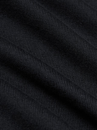 Fine Knit Crewneck Black