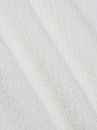 Women's Fine Knit Rib Vest Off White
