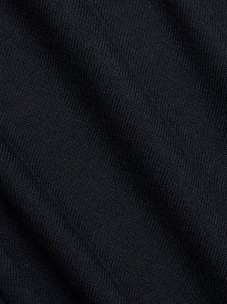 Fine Knit Turtleneck Black