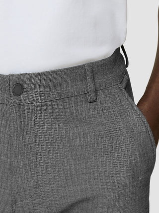Heavy Edition Pants Slim Grey Herringbone 2.0