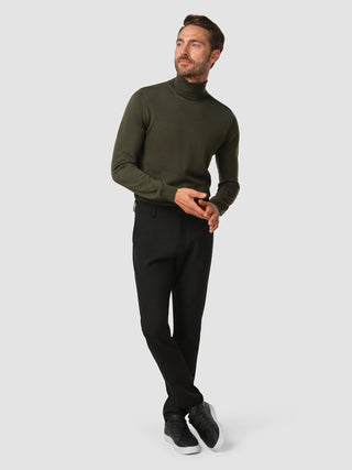 Heavy Edition Pants Slim Black Melange 2.0