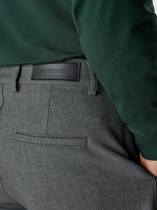 Heavy Edition Pants Slim Dark Grey Melange