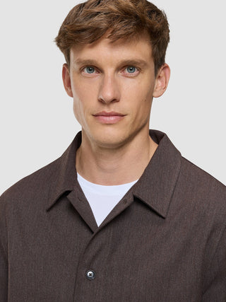Heritage Overshirt Ash Brown