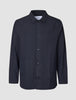 Heritage Overshirt Dark Navy Pinstripe