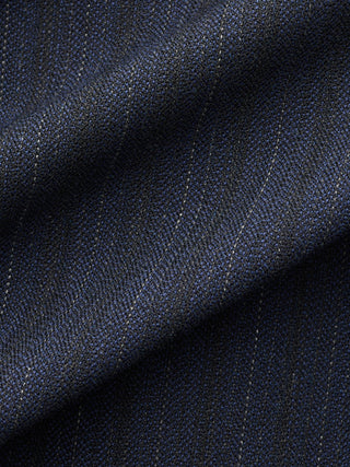 Heritage Overshirt Dark Navy Pinstripe